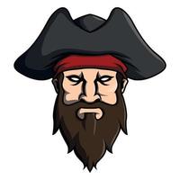 piraten ontwerp vector illustratie