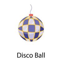 trendy discobal vector