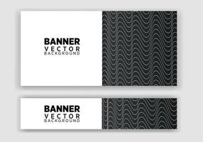 reeks van creatief web banners van standaard- grootte met een plaats voor tekst. bedrijf advertentie spandoek. poster en banier ontwerp sjabloon. vector