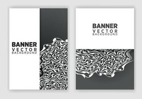 reeks van creatief web banners van standaard- grootte met een plaats voor tekst. bedrijf advertentie spandoek. poster en banier ontwerp sjabloon. vector