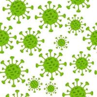 virus naadloze patroon vector