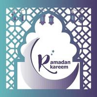 Ramadan kareem vector ontwerp