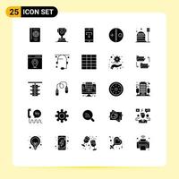 25 creatief pictogrammen modern tekens en symbolen van lekke band pop spel kostuum mobiel bewerkbare vector ontwerp elementen