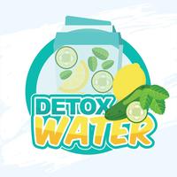 detox water vector