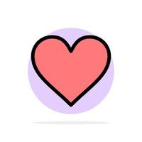 liefde instagram koppel Leuk vinden abstract cirkel achtergrond vlak kleur icoon vector