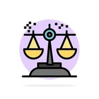 keuze conclusie rechtbank oordeel wet abstract cirkel achtergrond vlak kleur icoon vector