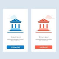 Universiteit bank campus rechtbank blauw en rood downloaden en kopen nu web widget kaart sjabloon vector