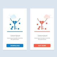 sleutel liefde hart bruiloft blauw en rood downloaden en kopen nu web widget kaart sjabloon vector