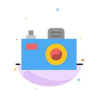 camera beeld ontwerp abstract vlak kleur icoon sjabloon vector