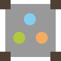 abstract ontwerp online vlak kleur icoon vector icoon banier sjabloon