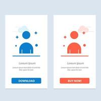 mannetje Mens persoon blauw en rood downloaden en kopen nu web widget kaart sjabloon vector