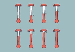 Hoe om te zorgen voor de hoge temperaturen vector