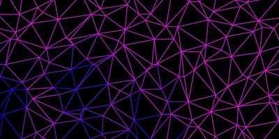 donkerpaars, roze vector poly driehoek textuur.