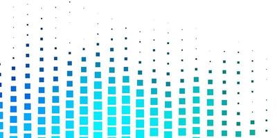lichtblauwe, groene vectorachtergrond met rechthoeken. vector