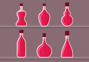 Decanter collectie vector