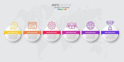 infographic elementen voor inhoud, diagram, stroomdiagram, stappen, onderdelen, tijdlijn, workflow, grafiek. vector