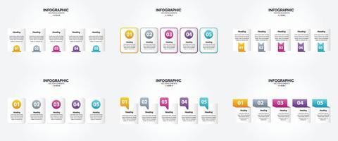 vector illustratie infographics vlak ontwerp reeks voor reclame brochure folder en tijdschrift