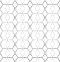 abstract naadloos patroon. stijlvol stippellijnornament met geometrische vormen. vector
