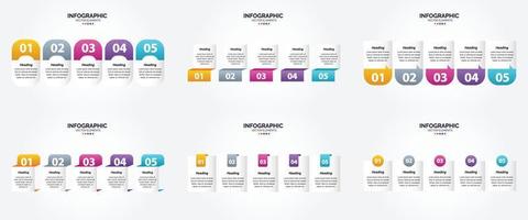 vector illustratie infographics vlak ontwerp reeks voor reclame brochure folder en tijdschrift