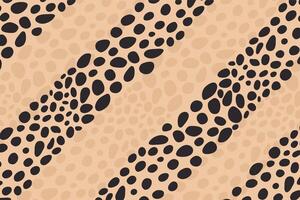 abstract stippen dierenprint ontwerp. luipaard print ontwerp. cheetah huid achtergrond. vector