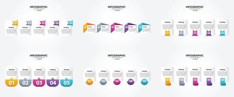 vector illustratie infographics vlak ontwerp reeks voor reclame brochure folder en tijdschrift