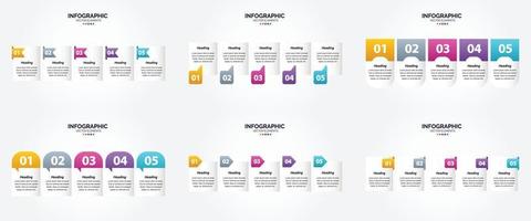 vector illustratie infographics vlak ontwerp reeks voor reclame brochure folder en tijdschrift