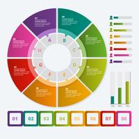 Vector kleurrijke infographics