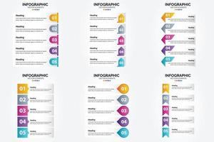 vector illustratie infographics vlak ontwerp reeks voor reclame brochure folder en tijdschrift