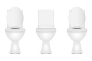 moderne toilet vectorillustratie ontwerp vector