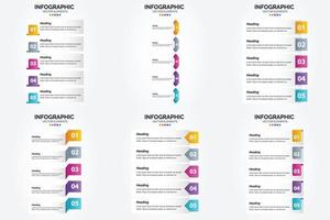 vector illustratie infographics vlak ontwerp reeks voor reclame brochure folder en tijdschrift