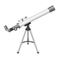 telescoop ontwerp vectorillustratie geïsoleerd op een witte achtergrond vector