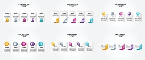 vector illustratie infographics vlak ontwerp reeks voor reclame brochure folder en tijdschrift