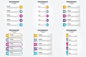 vector illustratie infographics vlak ontwerp reeks voor reclame brochure folder en tijdschrift