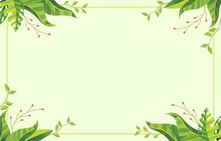 bloemenachtergrond met groene limoensfeer vector