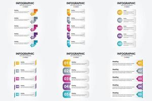 vector illustratie infographics vlak ontwerp reeks voor reclame brochure folder en tijdschrift