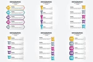 vector illustratie infographics vlak ontwerp reeks voor reclame brochure folder en tijdschrift