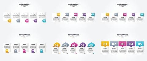 vector illustratie infographics vlak ontwerp reeks voor reclame brochure folder en tijdschrift