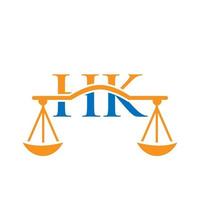 brief hk wet firma logo ontwerp voor advocaat, gerechtigheid, wet procureur, legaal, advocaat onderhoud, wet kantoor, schaal, wet stevig, advocaat zakelijke bedrijf vector