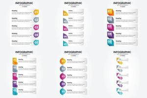 vector illustratie infographics vlak ontwerp reeks voor reclame brochure folder en tijdschrift