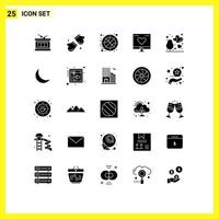 25 creatief pictogrammen modern tekens en symbolen van geld Leuk vinden Scandinavië financiën tijd bewerkbare vector ontwerp elementen