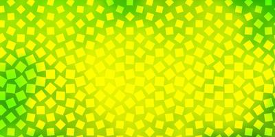 lichtgroene, gele vectorachtergrond in veelhoekige stijl. vector