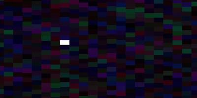 donkere veelkleurige vector achtergrond met rechthoeken.