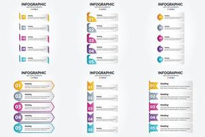 vector illustratie infographics vlak ontwerp reeks voor reclame brochure folder en tijdschrift