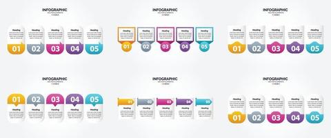 vector illustratie infographics vlak ontwerp reeks voor reclame brochure folder en tijdschrift