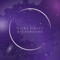 Ultra Violette kleur met Galaxy achtergrond afbeelding vector