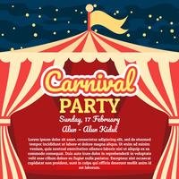 Carnaval-poster vector