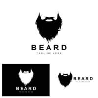 baard logo, vector kapperszaak, ontwerp voor mannetje uiterlijk, kapper, haar, mode