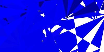 donkerblauw vectorpatroon met abstracte vormen. vector