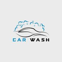 auto wassen logo ontwerp vector sjabloon, auto wassen logo, schoonmaak auto, wassen en onderhoud vector logo ontwerp.