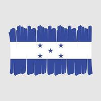 honduras vlag borstel vector